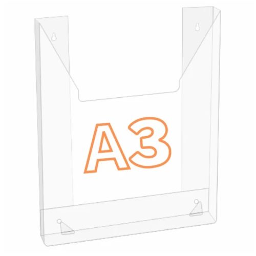 Карман для стенда А3 вертикальный для журналов